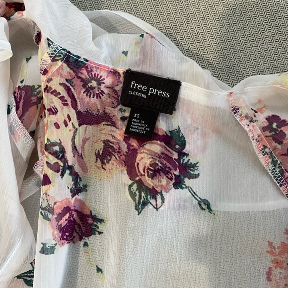 Sheer Floral Cover Up - Picture 4 of 5